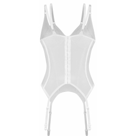 Corset Obsessive Arrowel Alb L-XL