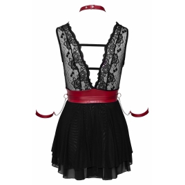 Babydoll Cottelli Collection Anya Negru XL