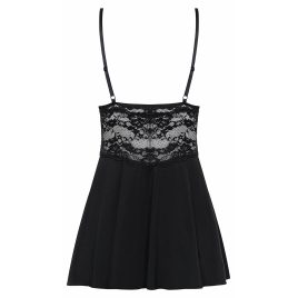 Babydoll Obsessive 810-BAB-1 Negru L-XL