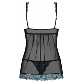 Babydoll Obsessive Chemise Negru S-M