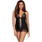Babydoll Obsessive Chiccanta Negru S-M