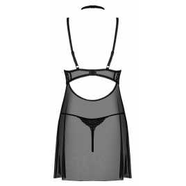 Babydoll Obsessive Elizenes Negru L-XL