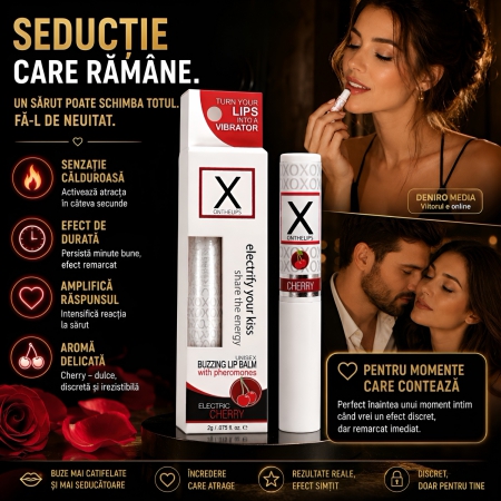 Balsam de Buze cu Feromoni X Cherry 2g