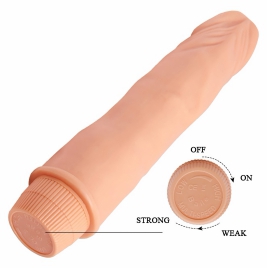 Vibrator Realist Barbara Dwarf cu Vibrații Multiple