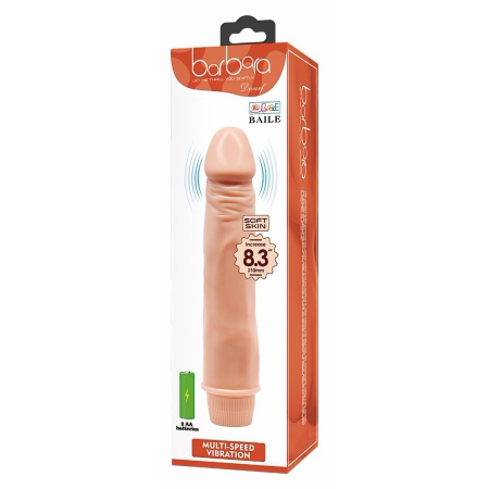 Vibrator Realist Barbara Dwarf cu Vibrații Multiple