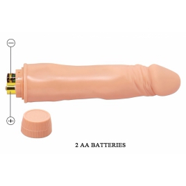 Vibrator Realist Barbara Dwarf cu Vibrații Multiple