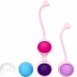 Beautiful Kegel Set: 5 Bile Vaginale Progresive, Discrete Multicolor