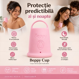 Beppy Asha – cupă Menstruală Flexibilă, sigură