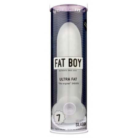 Big Boy Original Ultra 7.5 Inch Transparent