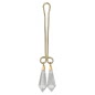 Bijuterie Clitoridiana Cleopatra Crystal Alb