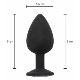 Bijuterie Pentru Fund Cu Diamant Mare Negru