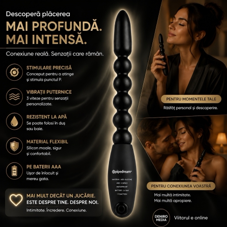 Bile Anale Pleaser Power Negru