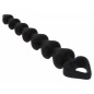 Bile Anale ToyJoy Heart Beads Negru