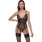 Body Decupat Cottelli Collection Fun Negru S