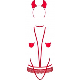 Body Obsessive Evilia Roșu L-XL