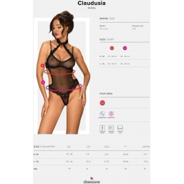 Body Obsessive Lucita Negru L-XL