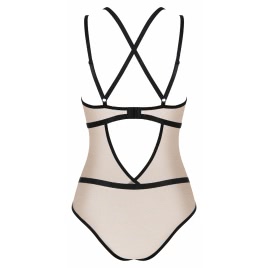 Body Obsessive Nudelia Noir Bej L-XL