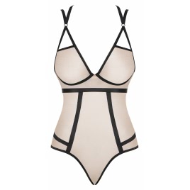 Body Obsessive Nudelia Noir Bej L-XL