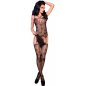 Bodystocking Chilirose CR4105 Negru S-M