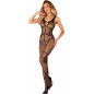 Catsuit Obsessive N123 Negru S-L