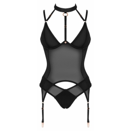 Corset Obsessive Brasica Negru XS-S