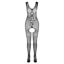 Catsuit Passion BS098 Negru S-L
