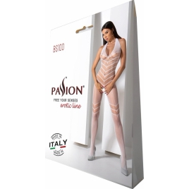 Catsuit Passion BS100 Alb S-L
