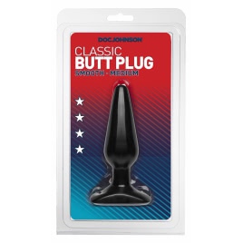 Anal Plug Smooth Mediu Negru