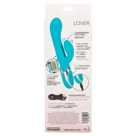 Enchanted Lover Vibrator Rabbit Reîncărcabil 12 Moduri Verde