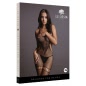 Catsuit Le Desir Net High Neck Negru S-L