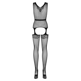 Catsuit Obsessive F217 Negru XL-2XL
