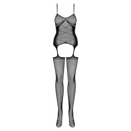 Catsuit Obsessive G314 Negru S-L