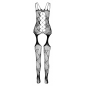 Catsuit Passion BS075 Negru S-L