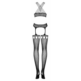 Catsuit Obsessive G313 Negru S-L