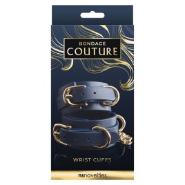 Cătușe Bondage Couture Wrist Albastru