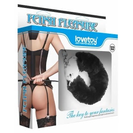 Cătușe Fetish Pleasure Fluffy Negru