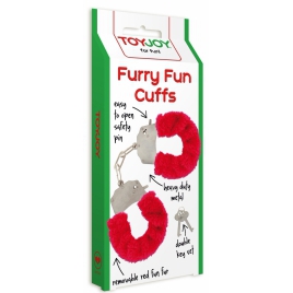 Cătușe Furry Fun Roșu
