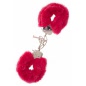 Cătușe Metal With Plush Red Roșu