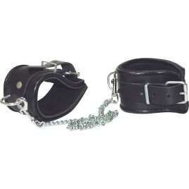 Catuse Picioare Piele Negre Reglabile