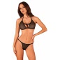 Set Obsessive Celia Noir 2 Piese Negru XS-S