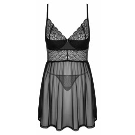 Babydoll Obsessive Chemeris Negru XL-2XL