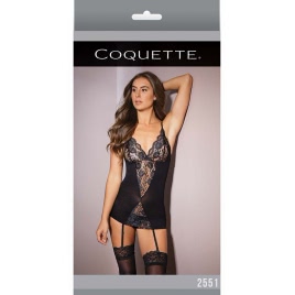 Chemise Coquette Whitney Negru S-L