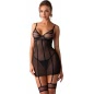 Chemise Obsessive Nuites Negru S-M