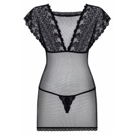 Chemise Obsessive 821-CHE Negru S-M