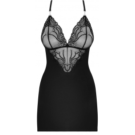 Chemise Obsessive 828-CHE Negru L-XL