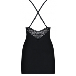 Chemise Obsessive 828-CHE Negru L-XL