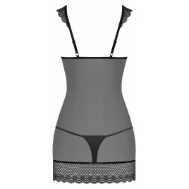 Chemise Obsessive 857-CHE Negru L-XL