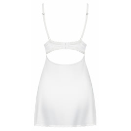Chemise Obsessive 871-CHE Alb L-XL