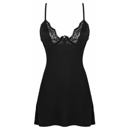 Chemise Obsessive Bellastia Negru XS-S
