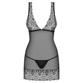 Chemise Obsessive Firella Negru S-M